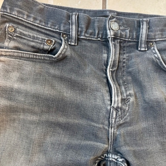 Banana Republic Men's Slim Fit Gray Jeans 30 x30 “Rapid Movement Denim” - Picture 3 of 7